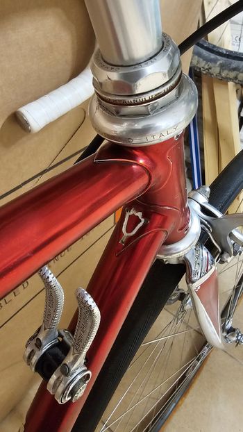 Gebrauchtes Somec Custom Campagnolo Super Record 1985 Road & Gravel, Rot — Bild 17 von 31