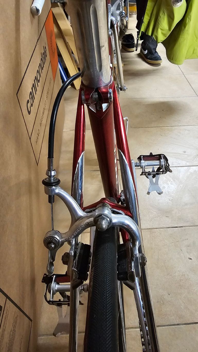 Gebrauchtes Somec Custom Campagnolo Super Record 1985 Road & Gravel, Rot — Bild 16 von 31