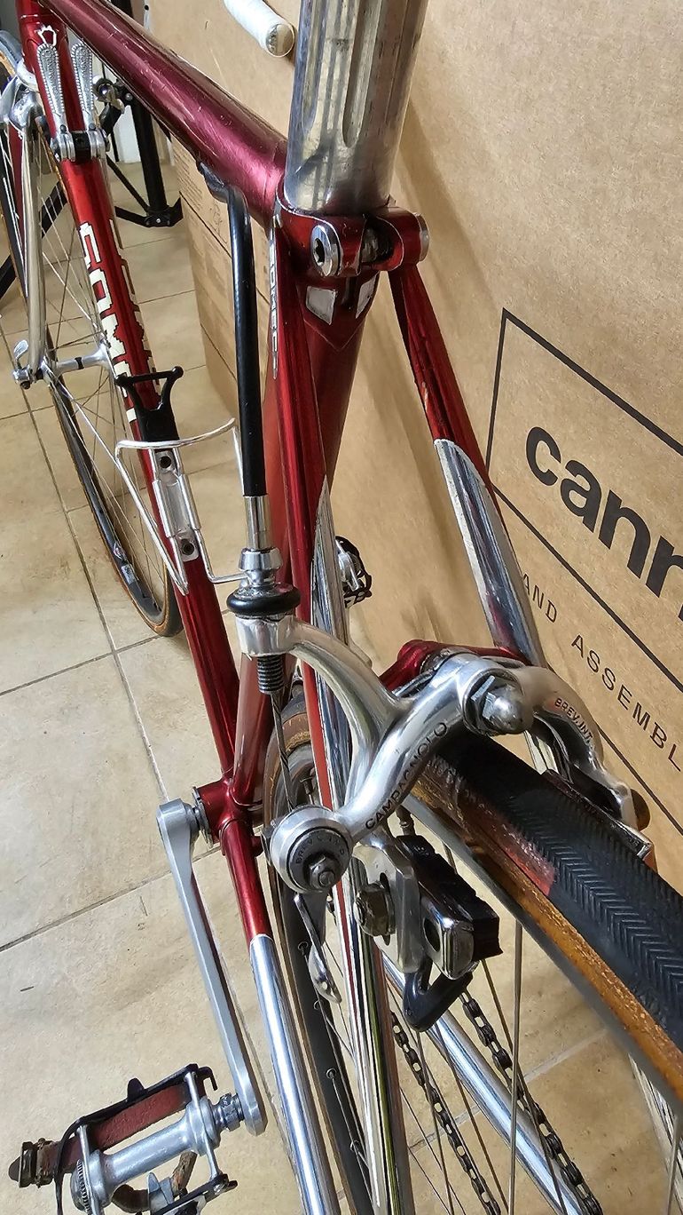 Gebrauchtes Somec Custom Campagnolo Super Record 1985 Road & Gravel, Rot — Bild 26 von 31