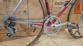 Gebrauchtes Somec Custom Campagnolo Super Record 1985 Road & Gravel, Rot — Bild 8 von 31