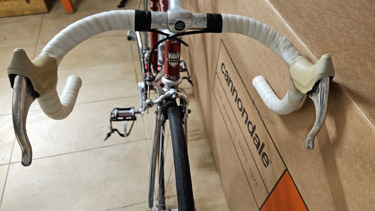 Gebrauchtes Somec Custom Campagnolo Super Record 1985 Road & Gravel, Rot — Bild 19 von 31