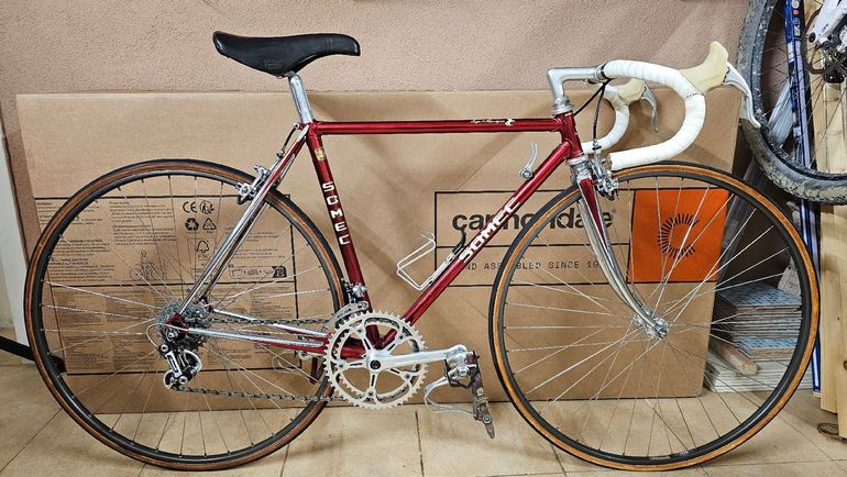 Gebrauchtes Somec Custom Campagnolo Super Record 1985 Road & Gravel, Rot — Bild 6 von 31