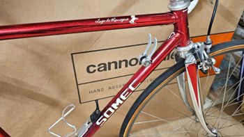 Gebrauchtes Somec Custom Campagnolo Super Record 1985 Road & Gravel, Rot — Bild 10 von 31