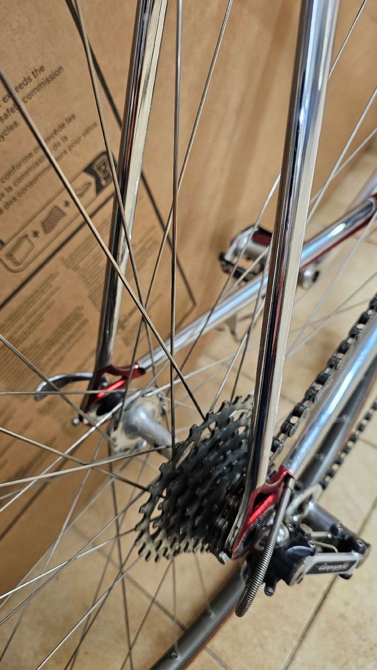 Gebrauchtes Somec Custom Campagnolo Super Record 1985 Road & Gravel, Rot — Bild 14 von 31