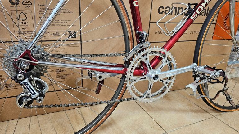 Gebrauchtes Somec Custom Campagnolo Super Record 1985 Road & Gravel, Rot — Bild 3 von 31