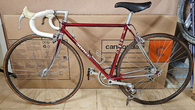 Gebrauchtes Somec Custom Campagnolo Super Record 1985 Road & Gravel, Rot — Bild 2 von 31