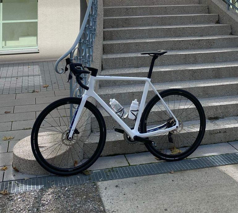 Basso Palta Sram Rival 2x12 ETAP AXS 2024 2024 Road & Gravel de segunda mano, Blanco — imagen 7 de 8