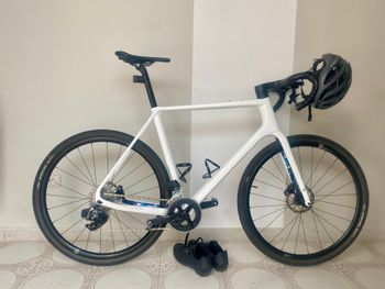 Basso Palta Sram Rival 2x12 ETAP AXS 2024 2024 Road & Gravel de segunda mano, Blanco — imagen 3 de 8
