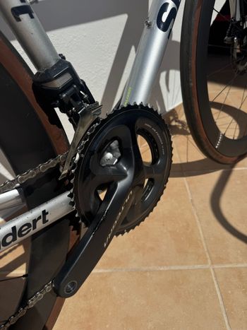 Standert, Kreissäge RS Silver Dagger Shimano Ultegra Di2 11s 2022 2022 Road & Gravel de segunda mano, Gris claro — imagen 5 de 9
