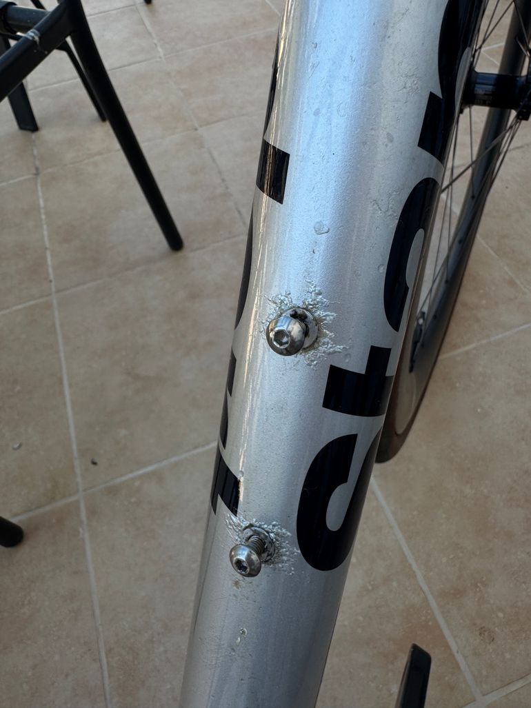Standert, Kreissäge RS Silver Dagger Shimano Ultegra Di2 11s 2022 2022 Road & Gravel de segunda mano, Gris claro — imagen 9 de 9
