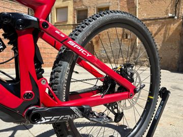 Lapierre Spicy CF 6.9 2021 2021 Mountainbike usato, Rosso — immagine 10 di 17