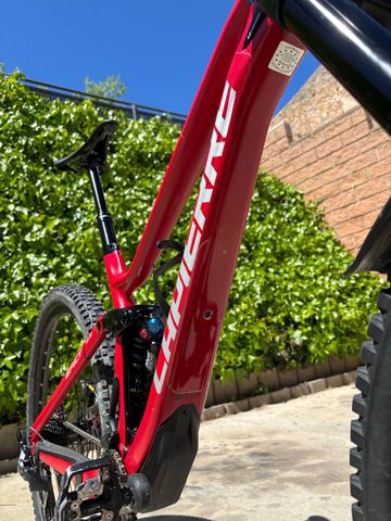 Lapierre Spicy CF 6.9 2021 2021 Mountainbike usato, Rosso — immagine 15 di 17