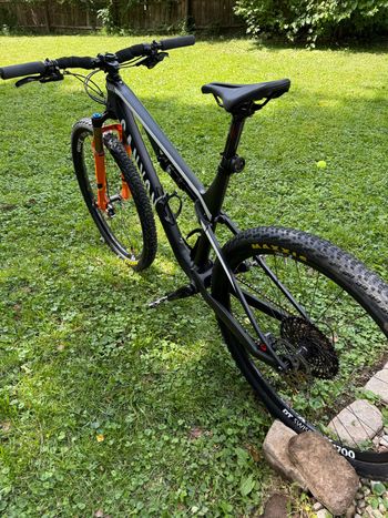 Used Canyon Lux CF SLX 9 2021 2021 Mountainbike, Orange, 29 — image 2 of 12