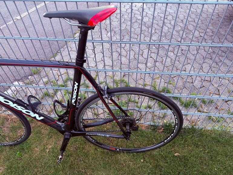 Gebrauchtes Poison Oxygen Carbon 2015 Road & Gravel, Schwarz — Bild 3 von 12