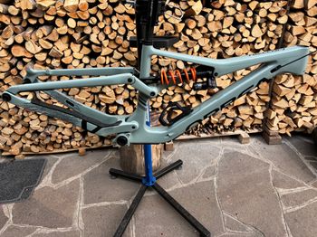 Used Orbea Rallon Frameset 2025 Mountainbike, Blue — image 2 of 7
