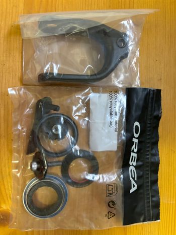 Used Orbea Rallon Frameset 2025 Mountainbike, Blue — image 7 of 7