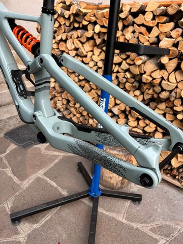 Used Orbea Rallon Frameset 2025 Mountainbike, Blue — image 4 of 7