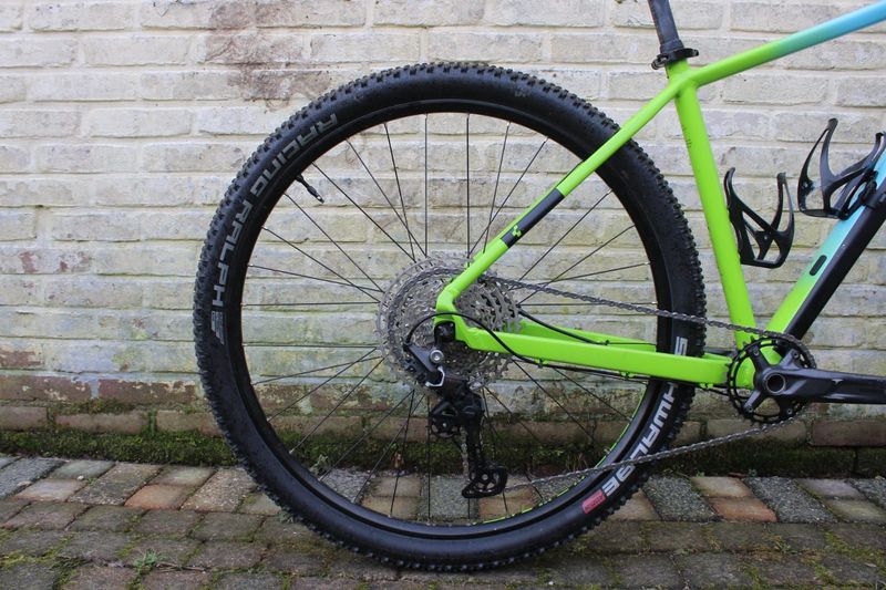 Used CUBE REACTION PRO 2021 2021 Mountainbike, Green, 27.5, 29 — image 2 of 3