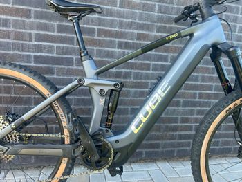 Gebrauchtes CUBE STEREO HYBRID 160 HPC, RACE 625 27.5 2024 2024 Mountainbike, Hellgrau, 27.5 — Bild 3 von 10