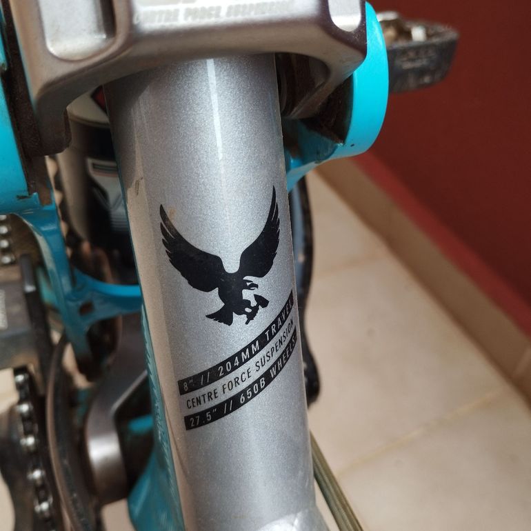 Used Solid Custom SRAM X01 DH 2019 Mountainbike, Blue — image 4 of 6