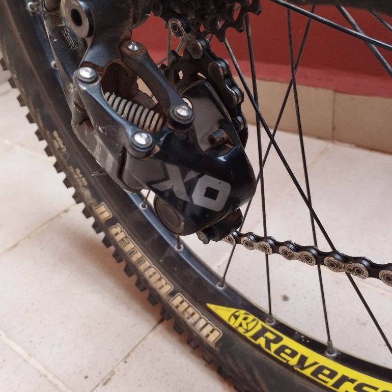 Used Solid Custom SRAM X01 DH 2019 Mountainbike, Blue — image 2 of 6