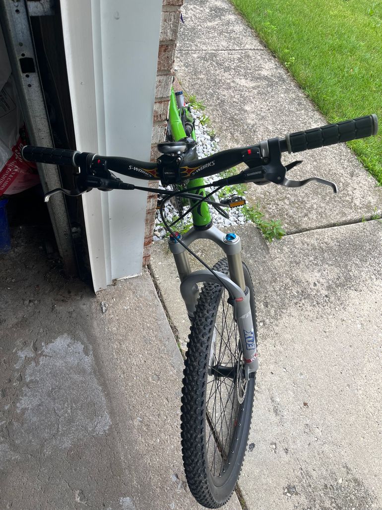 Used Specialized Epic Elite M5 World Cup 2015 2015 Mountainbike, Green, 29 — image 5 of 7