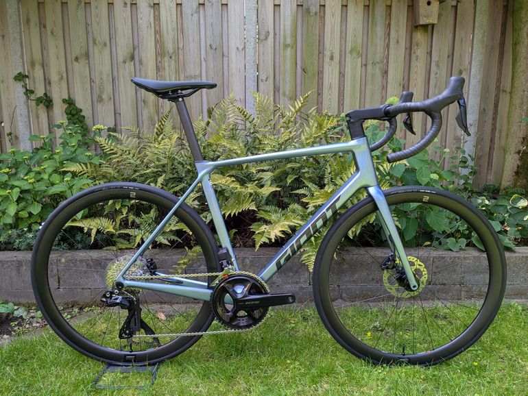 Used Giant TCR Advanced 0 2025 2025 Road & Gravel, Blue — image 1 of 11