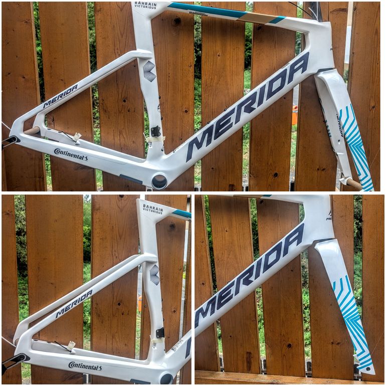 Used Merida Reacto Team 2025 Frameset 2025 Road & Gravel, White — image 1 of 3