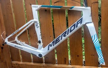 Used Merida Reacto Team 2025 Frameset 2025 Road & Gravel, White — image 3 of 3