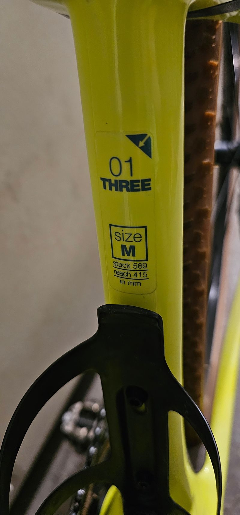 Used BMC URS 01 THREE 2021 2021 Road & Gravel, Orange — image 7 of 8