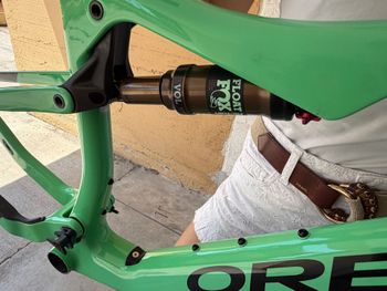 Used Orbea OIZ OMX FRAME + FOX I-LINE DPS REMOTE 2021 Frameset 2021 Mountainbike, Green, 29 — image 7 of 11