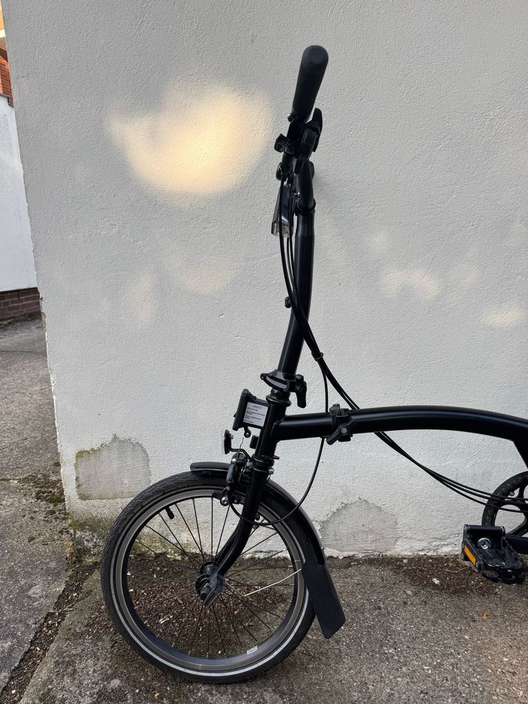 Brugt Brompton M6L Black Edition 2022 2022 Urban — billede 5 af 21