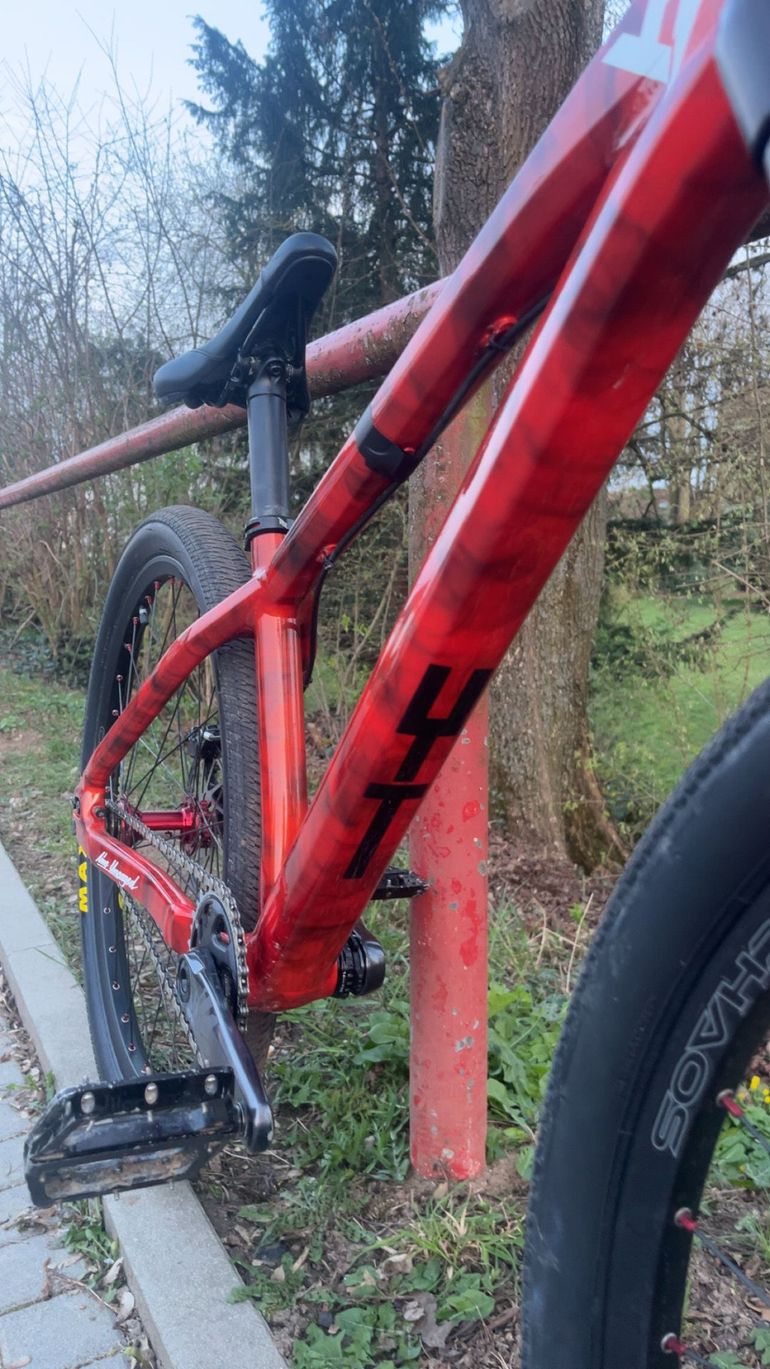 YT Custom SRAM GX Eagle 2025 Mountainbike de segunda mano, Rojo — imagen 12 de 15