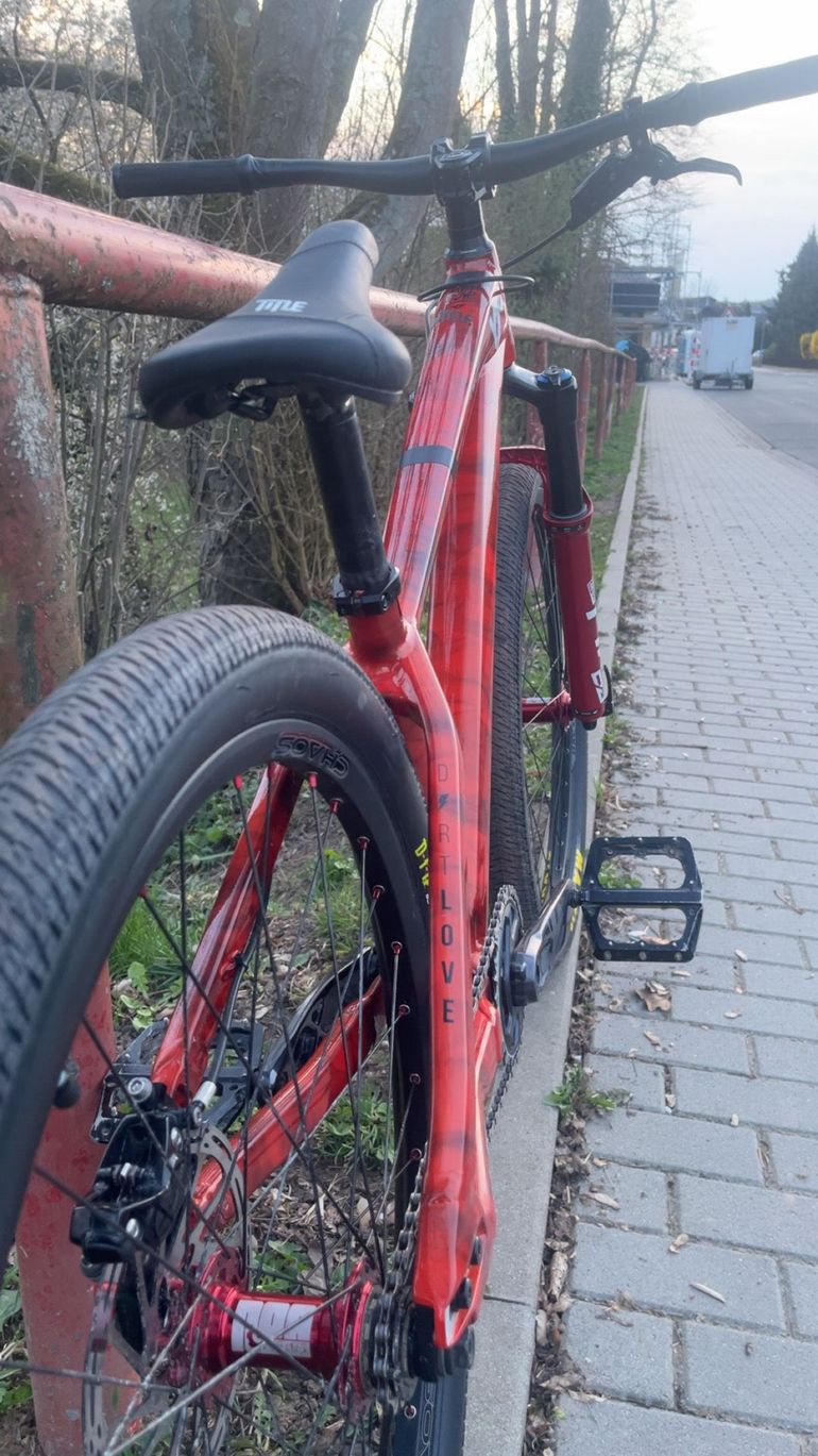 YT Custom SRAM GX Eagle 2025 Mountainbike de segunda mano, Rojo — imagen 8 de 15