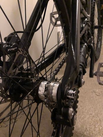Used Specialized BigHit FSR II 2010 2010 Mountainbike, Light Gray — image 3 of 9
