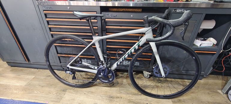 Giant Tcr advanced Shimano Ultegra 2021 Road & Gravel de segunda mano, Gris claro — imagen 1 de 7