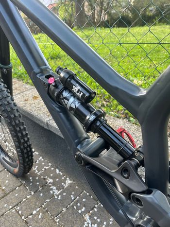 Used Commencal Custom SRAM GX Eagle 2021 Mountainbike, Light Gray — image 3 of 7