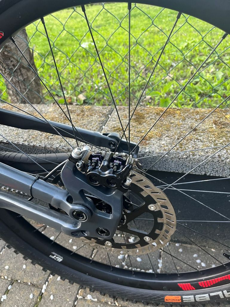 Used Commencal Custom SRAM GX Eagle 2021 Mountainbike, Light Gray — image 4 of 7