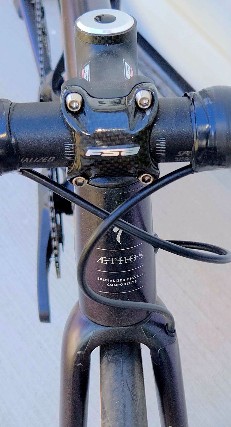 Used Specialized Aethos Pro - Ultegra Di2 2022 2022 Road & Gravel, Green — image 7 of 14