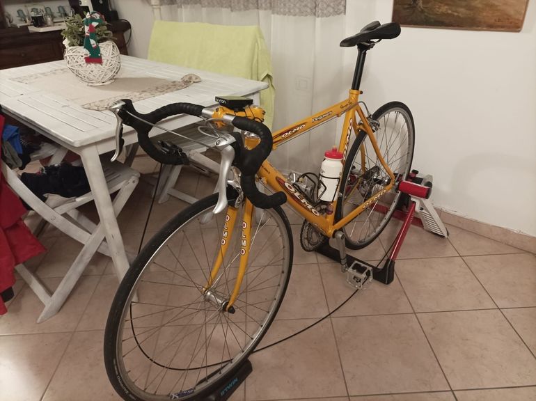 Gebrauchtes Olmo Custom Shimano Tiagra 2001 Road & Gravel, Orange — Bild 2 von 3