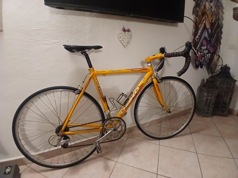 Gebrauchtes Olmo Custom Shimano Tiagra 2001 Road & Gravel, Orange — Bild 3 von 3