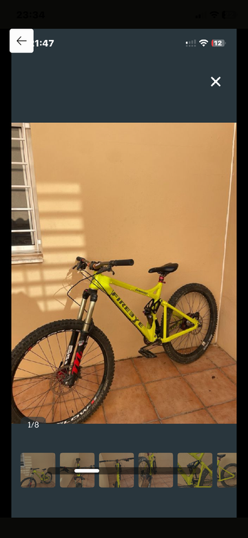 Used Fireeye Custom SRAM GX 2020 Mountainbike, Green — image 2 of 6