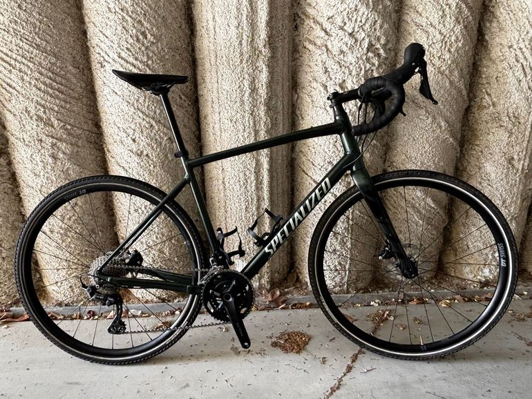 Used Specialized Diverge Elite E5 2021 2021 Road & Gravel, Green — image 1 of 6