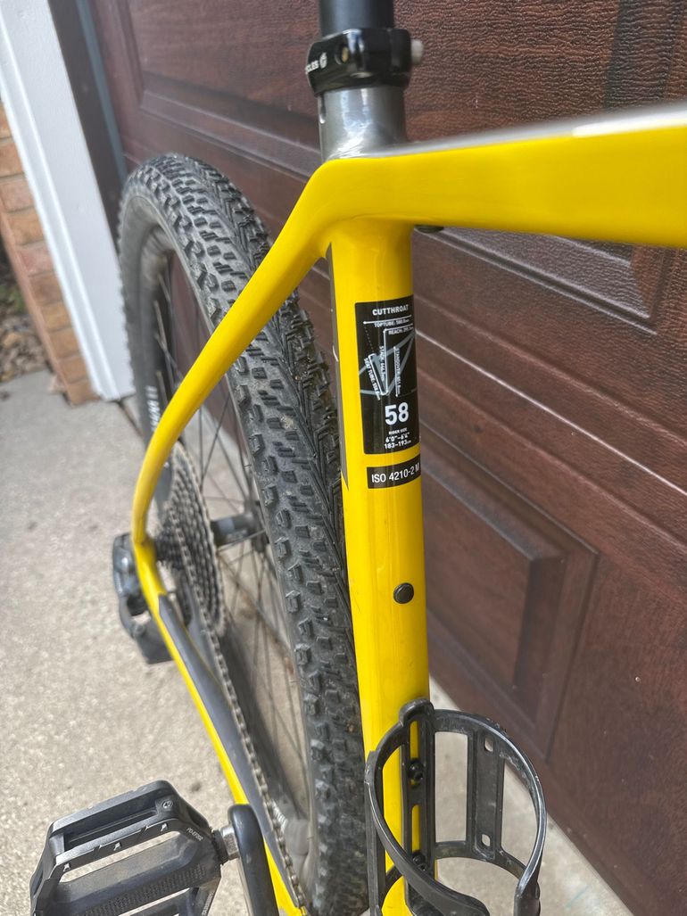 Used Salsa Cutthroat C X01 Eagle AXS 2022 2022 Road & Gravel, Orange — image 5 of 6