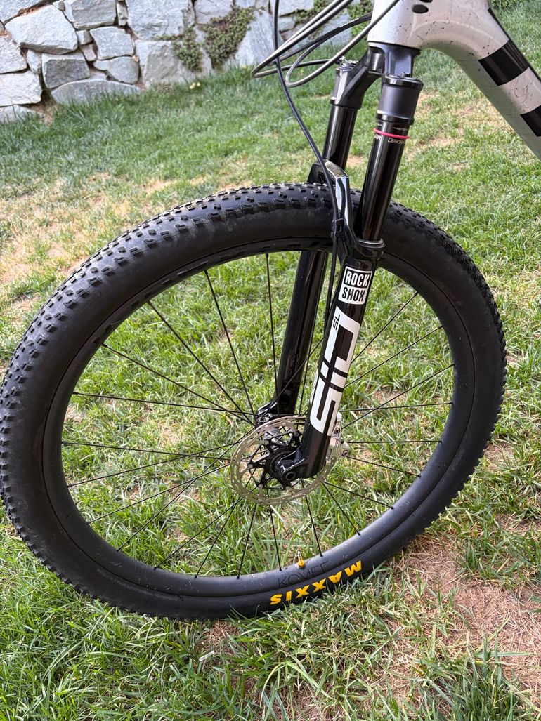 Used Trek Supercaliber SLR 9.9 XX AXS Gen 2 2025 2025 Mountainbike, Light Gray, 29 — image 6 of 6