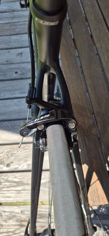 CUBE Attain Shimano 105 2020 Road & Gravel usato, Nero — immagine 6 di 10