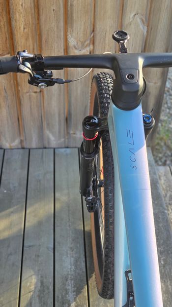 Used Scott Scale RC Team Issue 2023 2023 Mountainbike, Blue, 29 — image 3 of 4