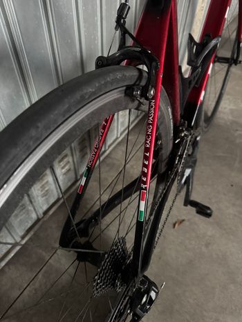 Rebel Custom Sensah Empire 2018 Road & Gravel usato, Rosso — immagine 7 di 24