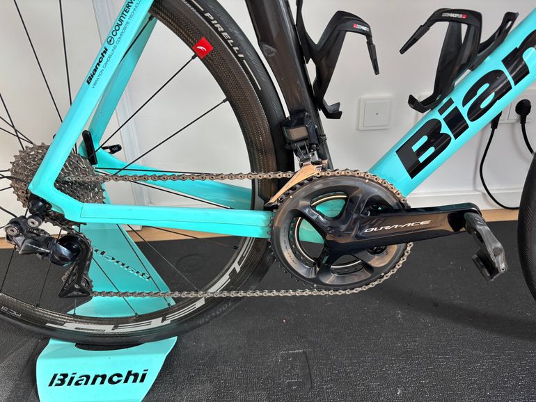 Used Bianchi Oltre XR4 Dura Ace Di2 2020 2020 Road & Gravel, Green — image 2 of 9