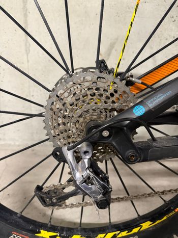 Gebrauchtes Canyon Strive SRAM GX Eagle 2017 Mountainbike, Schwarz — Bild 9 von 29